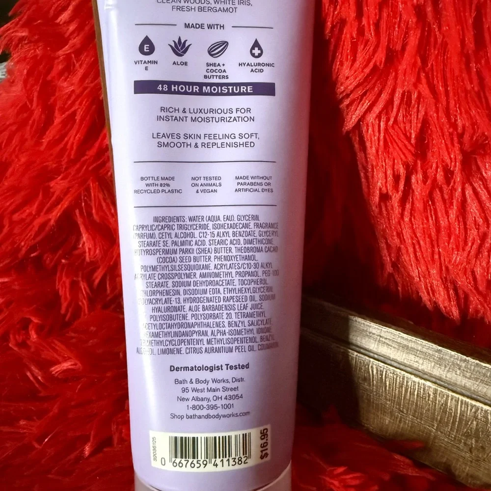 Bath & Body Works Lovely Dreamer Body Wash Set - Purple and White
